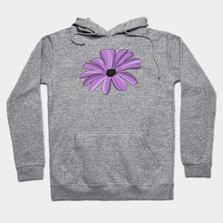 Purple Flower Hoodie